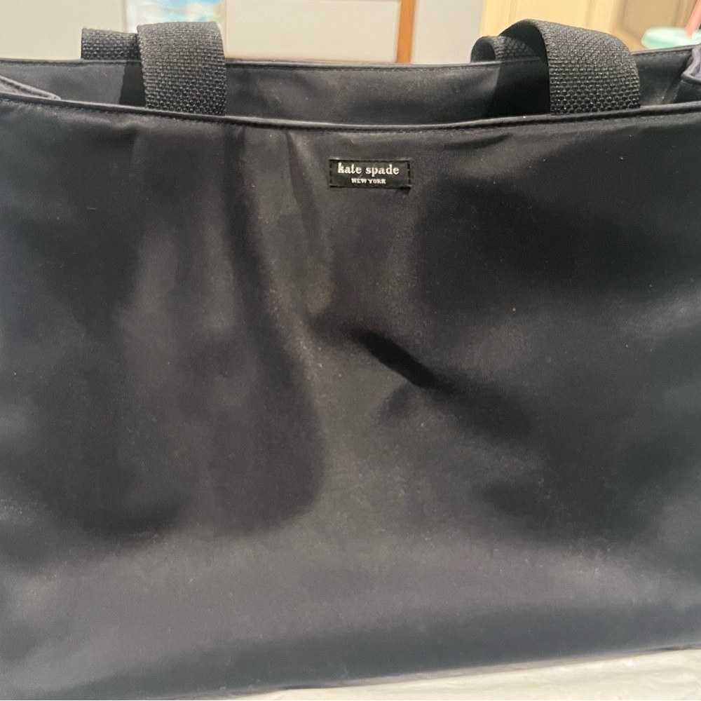 Kate Spade Vintage nylon black tote